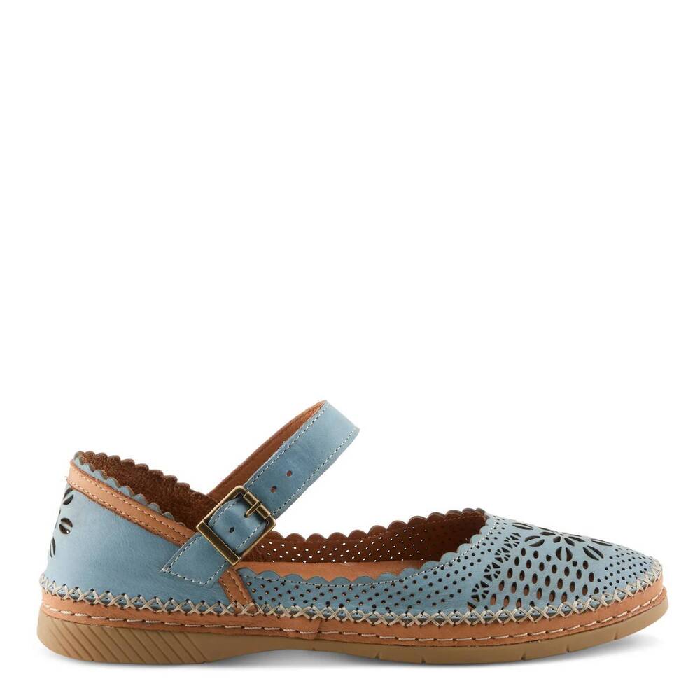 NEW SPRING STEP SHOES women's zabelle shoe in denim blue